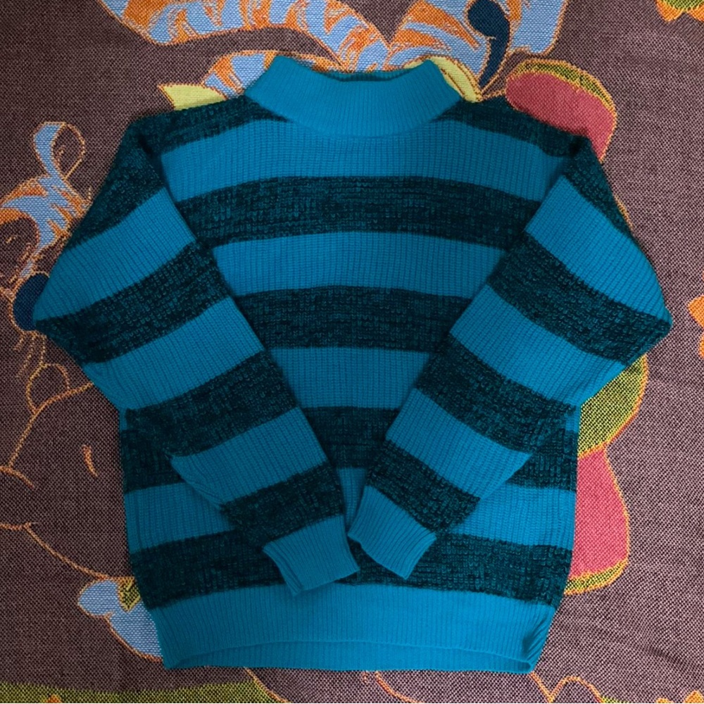 vintage striped sweater